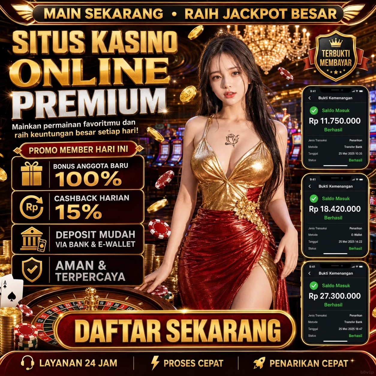 Ikon aplikasi b8vip resmi
